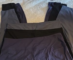 Women's Black and Gray Leggings